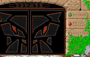 Dungeon Master (France, PC) - Main Menu