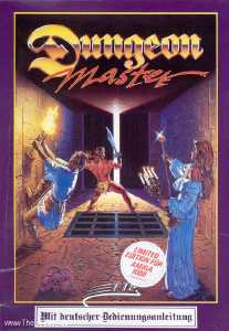 Dungeon Master (Germany, Amiga) - Mirrorsoft Second Edition Box Front