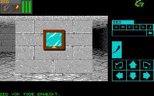 Dungeon Master (Germany, Amiga) - Version 20 Dungeon view