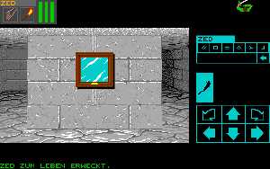 Dungeon Master (Germany, Amiga) - Version 36 Dungeon view