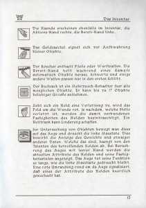 Dungeon Master (Germany, Atari ST) - Mirrorsoft Edition Manual Page 041 Dungeon Master (Germany, Atari ST) - Mirrorsoft Edition Manual Page 041