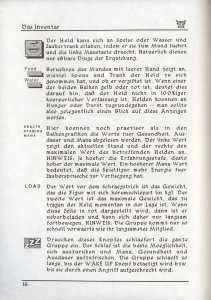 Dungeon Master (Germany, Atari ST) - Mirrorsoft Edition Manual Page 042 Dungeon Master (Germany, Atari ST) - Mirrorsoft Edition Manual Page 042