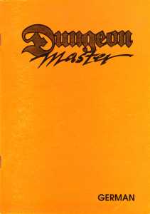 Dungeon Master (Germany, PC) - Psygnosis Edition Manual Page 001