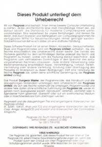 Dungeon Master (Germany, PC) - Psygnosis Edition Manual Page 002