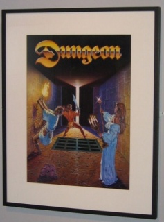 Dungeon Master - Original Cover Artwork Exhibited