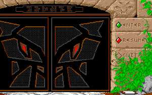 Dungeon Master (PC) - VGA Main Menu
