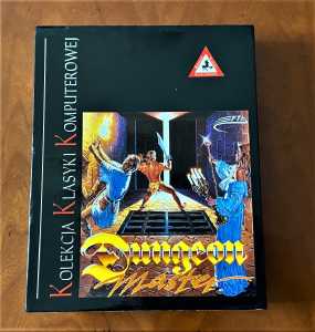 Dungeon Master (Poland, Amiga) - Box Sleeve Front