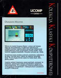 Dungeon Master (Poland, PC) - Box Sleeve Back Dungeon Master (Poland, PC) - Box Sleeve Back
