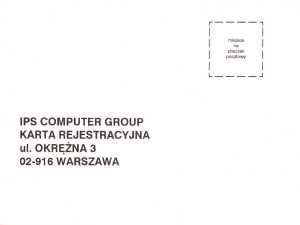 Dungeon Master (Poland, PC) - Registration Card Front Dungeon Master (Poland, PC) - Registration Card Front