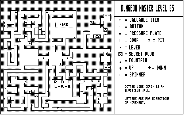 Dungeon Master - RFM Dungeon Level 05