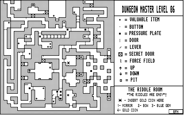 Dungeon Master - RFM Dungeon Level 06