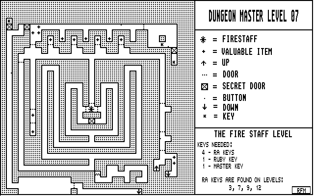 Dungeon Master - RFM Dungeon Level 07