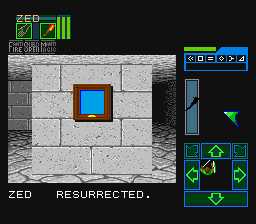 Dungeon Master (Super NES) - Dungeon view
