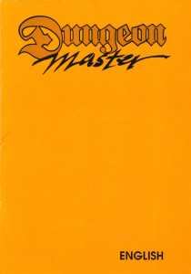Dungeon Master (United Kingdom, PC) - Psygnosis Edition Manual Page 001 Dungeon Master (United Kingdom, PC) - Psygnosis Edition Manual Page 001