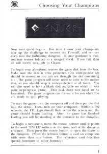 Dungeon Master (United Kingdom, PC) - Psygnosis Edition Manual Page 021 Dungeon Master (United Kingdom, PC) - Psygnosis Edition Manual Page 021