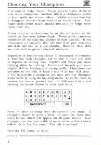 Dungeon Master (United Kingdom, PC) - Psygnosis Edition Manual Page 024