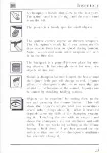 Dungeon Master (United Kingdom, PC) - Psygnosis Edition Manual Page 033 Dungeon Master (United Kingdom, PC) - Psygnosis Edition Manual Page 033