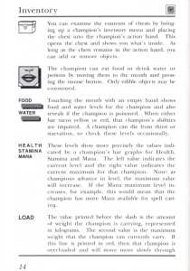 Dungeon Master (United Kingdom, PC) - Psygnosis Edition Manual Page 034 Dungeon Master (United Kingdom, PC) - Psygnosis Edition Manual Page 034