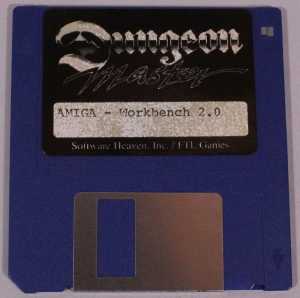 Dungeon Master (USA, Amiga) - Disk Alternate Front