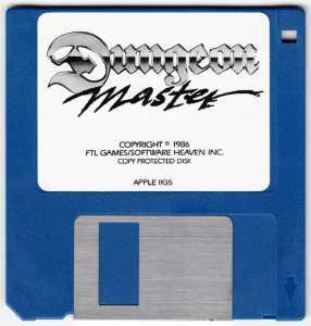 Dungeon Master (USA, Apple IIGS) - Disk Front Dungeon Master (USA, Apple IIGS) - Disk Front