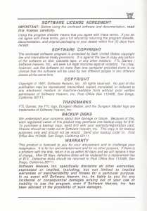 Dungeon Master (USA, Apple IIGS) - Manual Page 004 Dungeon Master (USA, Apple IIGS) - Manual Page 004