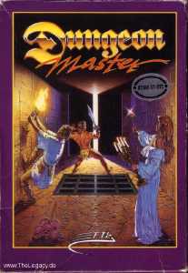 Dungeon Master (USA, Atari ST) - Box Front