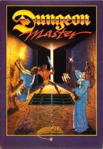 Dungeon Master (USA, Atari ST) - Early Box Box Gatefold Front