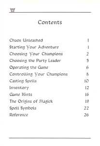 Dungeon Master (USA, Atari ST) - Early Box Manual Page 005