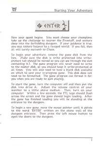 Dungeon Master (USA, Atari ST) - Early Box Manual Page 025