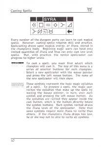 Dungeon Master (USA, Atari ST) - Early Box Manual Page 034