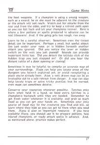Dungeon Master (USA, Atari ST) - Early Box Manual Page 041