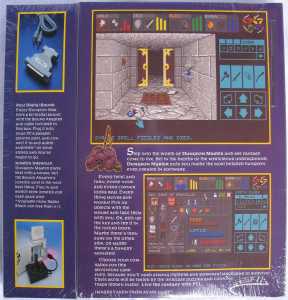 Dungeon Master (USA, PC) - Box Back