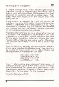 Dungeon Master (USA, PC) - Manual Page 028 Dungeon Master (USA, PC) - Manual Page 028