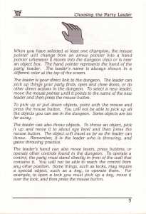 Dungeon Master (USA, PC) - Manual Page 029