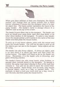 Dungeon Master (USA, PC) - Manual Page 029 Dungeon Master (USA, PC) - Manual Page 029