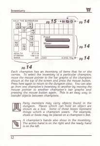 Dungeon Master (USA, PC) - Manual Page 036