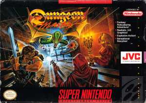 Dungeon Master (USA, Super NES) - Box Front