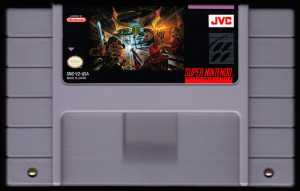 Dungeon Master (USA, Super NES) - Cartridge Front