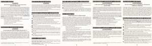 Dungeon Master (USA, Super NES) - Consumer Information Booklet Back Dungeon Master (USA, Super NES) - Consumer Information Booklet Back