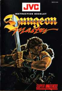 Dungeon Master (USA, Super NES) - Manual Page 001 Dungeon Master (USA, Super NES) - Manual Page 001