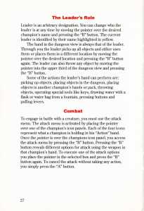 Dungeon Master (USA, Super NES) - Manual Page 030 Dungeon Master (USA, Super NES) - Manual Page 030