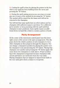Dungeon Master (USA, Super NES) - Manual Page 032 Dungeon Master (USA, Super NES) - Manual Page 032