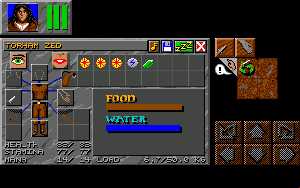 Dungeon Master II (Amiga) - Inventory