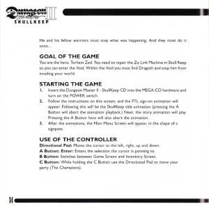 Dungeon Master II (Europe, Mega CD) - Booklet Page 016 Dungeon Master II (Europe, Mega CD) - Booklet Page 016