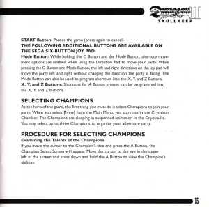 Dungeon Master II (Europe, Mega CD) - Booklet Page 017 Dungeon Master II (Europe, Mega CD) - Booklet Page 017