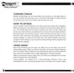 Dungeon Master II (Europe, Mega CD) - Booklet Page 020 Dungeon Master II (Europe, Mega CD) - Booklet Page 020