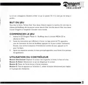 Dungeon Master II (Europe, Mega CD) - Booklet Page 033 Dungeon Master II (Europe, Mega CD) - Booklet Page 033