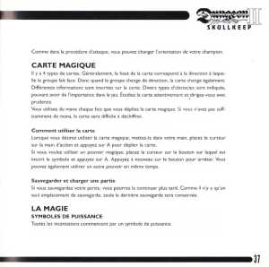 Dungeon Master II (Europe, Mega CD) - Booklet Page 039 Dungeon Master II (Europe, Mega CD) - Booklet Page 039
