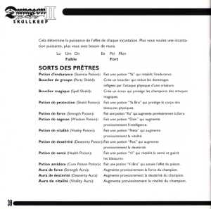 Dungeon Master II (Europe, Mega CD) - Booklet Page 040 Dungeon Master II (Europe, Mega CD) - Booklet Page 040