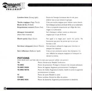 Dungeon Master II (Europe, Mega CD) - Booklet Page 042 Dungeon Master II (Europe, Mega CD) - Booklet Page 042